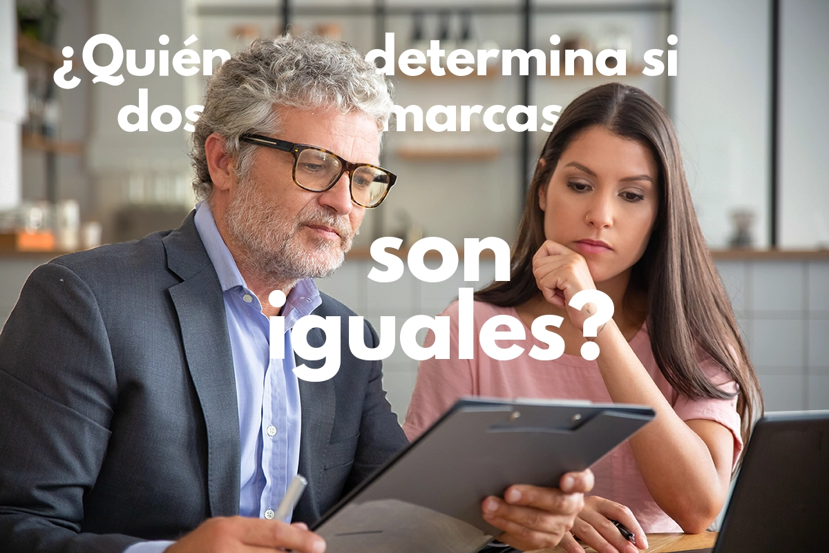 Semejanza entre dos marcas: ¿quién la determina?